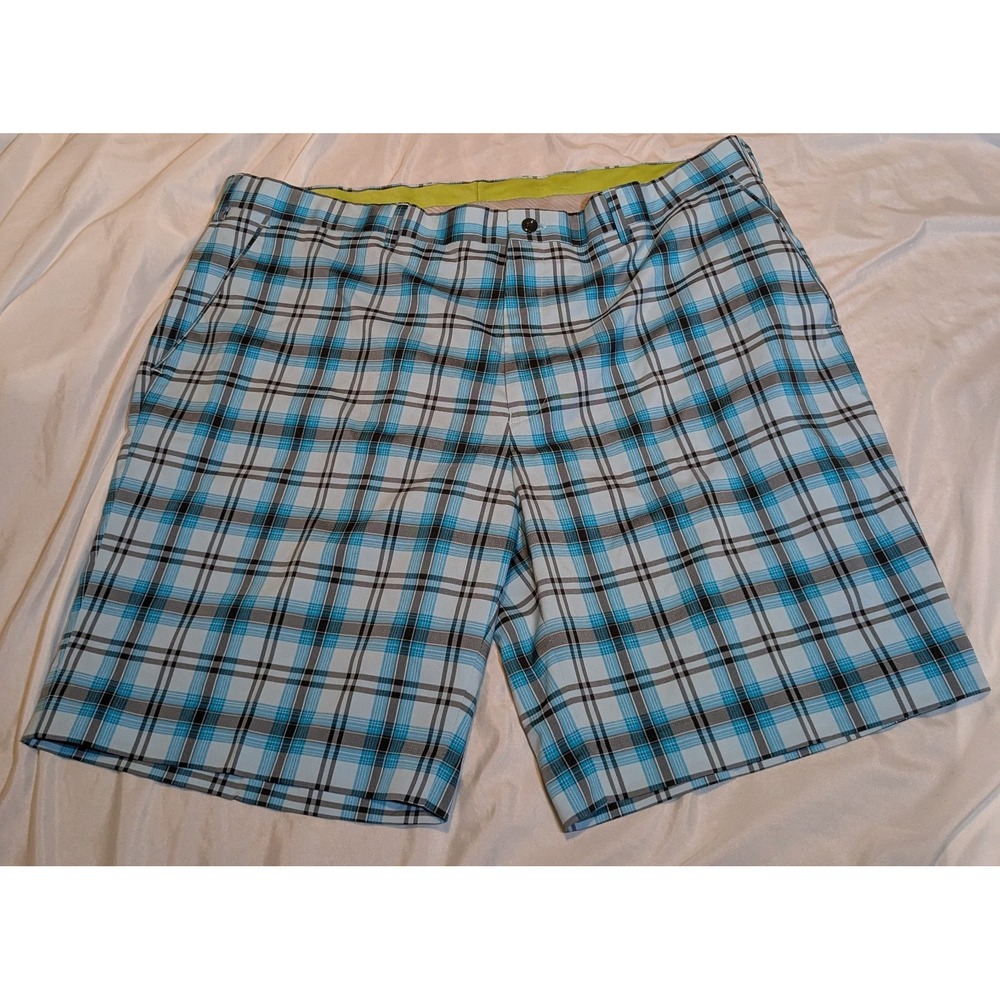 Louis Raphael Men's Plaid Golf Shorts Size 42